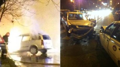 Accident la indigo, în capitala Banatului