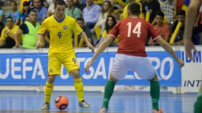 Naţionala de futsal a României, debut cu dreptul în campania de calificare pentru Campionatul Mondial 2016