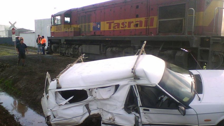 accident tren