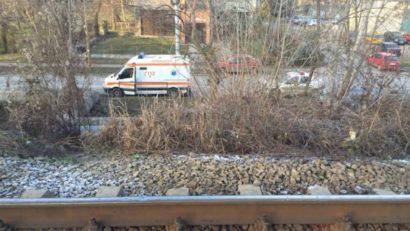 Bărbat lovit de locomotivă în prima zi a Anului Nou