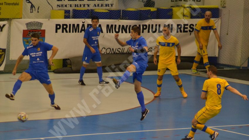 [AUDIO] Muncitorul Reşiţa are ca obiectiv calificarea în play-off-ul Ligii 1 de futsal