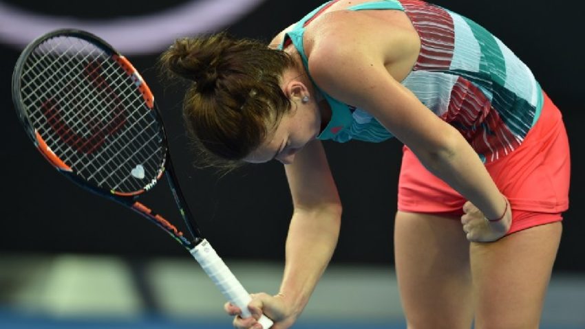 Simona Halep a fost eliminată în primul tur la Australian Open