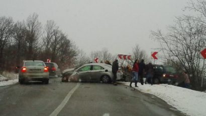 Accident cu cinci victime la Răchiţi