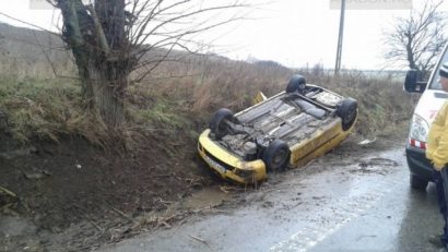 Accident grav pe DN 69. Soț și soție, la un pas de moarte!