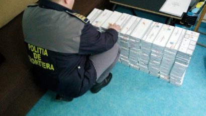 Ţigări în valoare de peste 66 de mii de lei, confiscate de poliţişti