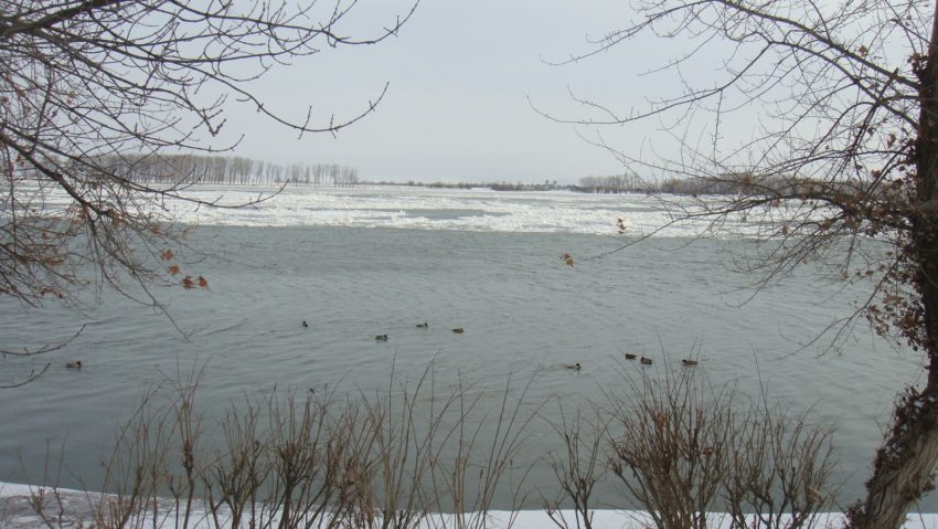 INFOTRAFIC: Trafic fluvial închis, gheaţă pe drumuri şi trenuri întârziate