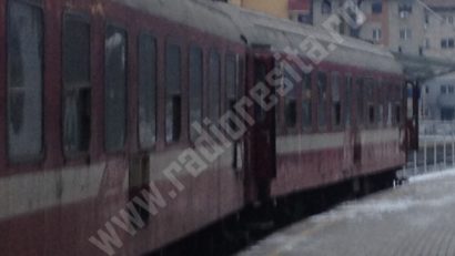 [FOTO-AUDIO] Coşmar de iarnă în trenurile CFR din Banat