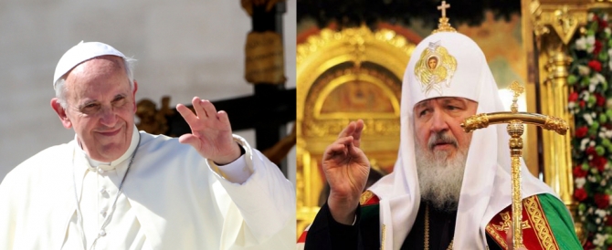 Întrevedere istorică la Vatican între Papa Francisc și patriarhul ortodox Kirill al Rusiei