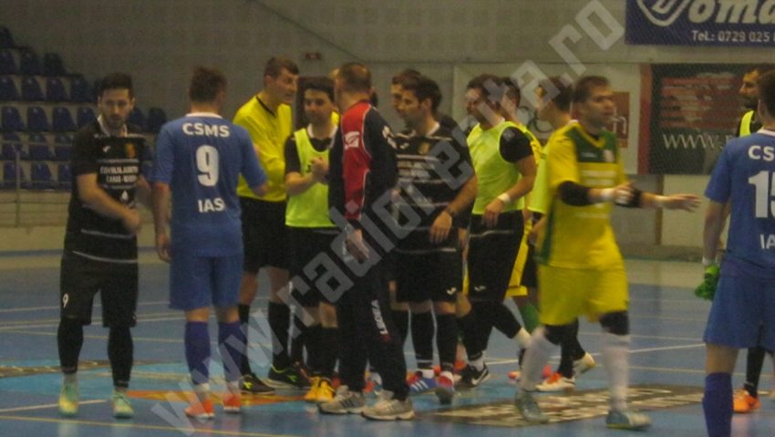 [FOTO] Muncitorul Reşiţa – CSMS Iaşi, 8-2, în Liga 1 de futsal