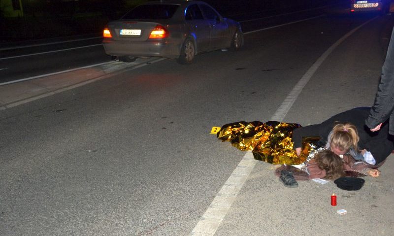 [FOTO] Accident mortal pe centura Lugojului. O femeie şi-a pierdut viaţa sub ochii soţului