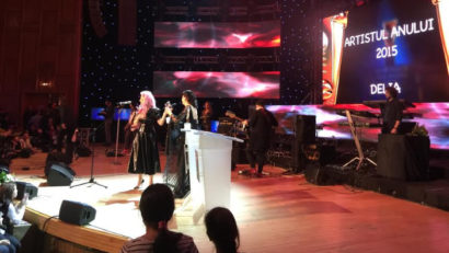 [FOTO] Super-show la Gala Premiilor Muzicale Radio Romania. Delia a fost desemnată Artistul Anului