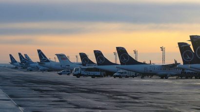 Şapte curse ale companiei Lufthansa, care urmau să decoleze sau să aterizeze pe Aeroportul Otopeni, anulate