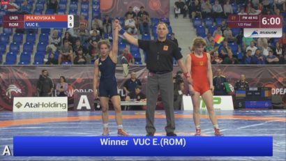 Reşiţeanca Alina Vuc e singura româncă care a obţinut calificarea la Olimpiada de la Rio, în urma concursului preolimpic de lupte de la Zrenjanin