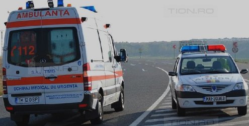 Accident pe Autostrada A1 în apropiere de Lugoj