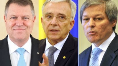 Iohannis, Isărescu şi Cioloş – primii în topul încrederii în personalităţile publice