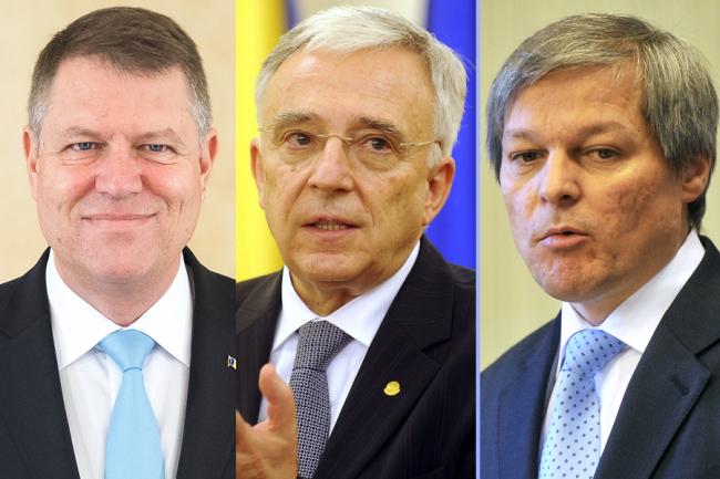 Iohannis, Isărescu şi Cioloş – primii în topul încrederii în personalităţile publice