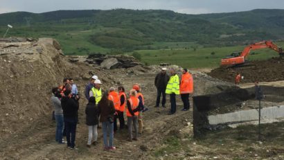 Lucrările la segmentul demolat al autostrăzii Sibiu–Orăştie vor fi terminate în septembrie