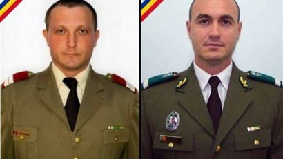 Trupurile celor doi militari români căzuţi la datorie în Afganistan vor fi aduse în ţară