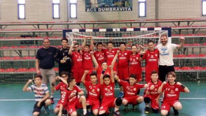 [ AUDIO – FOTO] Handbaliștii juniori IV de la Clubul Adrian Petrea Reșița s-au calificat la turneul final