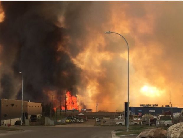 Un întreg oraş evacuat din cauza incendiilor de vegetaţie