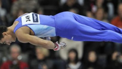 Gimnastică artistică: Marian Drăgulescu a cucerit argintul european şi la sărituri