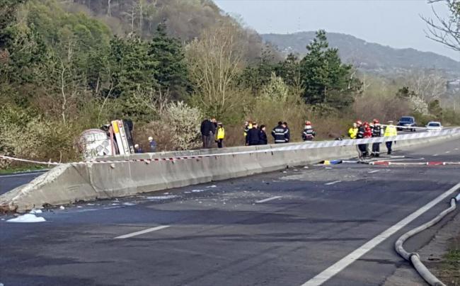 CNADNR: Separatoare de sens pe DN 1, cunoscut ca drumul cu cele mai periculoase accidente