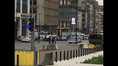 [VIDEO] Alertă cu bombă la un centru comercial din Bruxelles