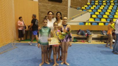 [AUDIO-FOTO] Gimnastele reșițene pe podium la Naționale