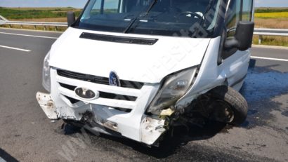 Două accidente de circulație au îngreunat traficul spre Timișoara