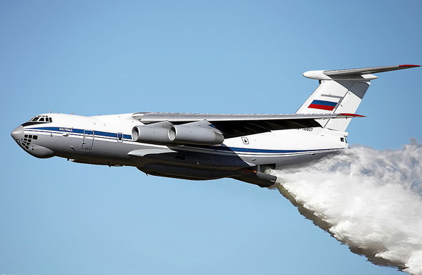 Un avion Il-76 s-a prăbuşit în regiunea Irkutsk din Rusia