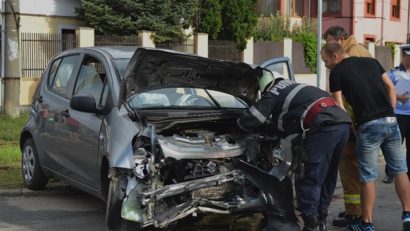 Accident grav, o femeie a ajuns de urgenţă la spital!