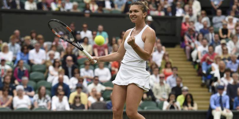 Halep s-a calificat în sferturi la Wimbledon