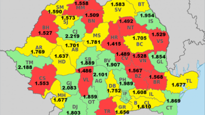 Harta salariilor din România. Angajaţii din Caraş-Severin au cel mai mic salariu din Banat!