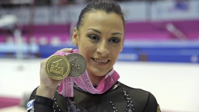 Cătălina Ponor – cea mai titrată gimnastă la bârnă de pe continent