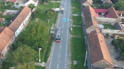 [FOTO] Sancţiuni rutiere date din elicopter. Vizaţi au fost şoferii care au circulat pe DN 6