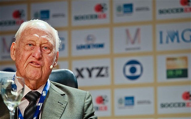 Joao Havelange, fostul preşedinte al FIFA, a decedat la vârsta de 100 de ani