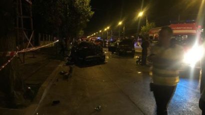 Accident grav cu cinci victime, dintre care trei decedate, în zona de Nord a Capitalei