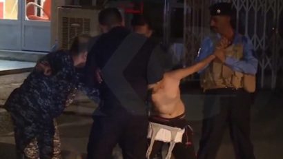 [VIDEO] Minor în vârstă de 12 ani, capturat de poliţiştii din Irak în timp ce voia să comită un atac sinucigaş