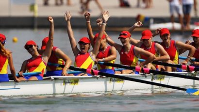 Medalie de bronz pentru echipajul feminin de 8+1 al României