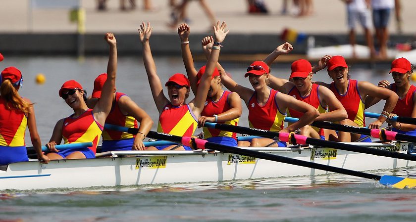 Medalie de bronz pentru echipajul feminin de 8+1 al României