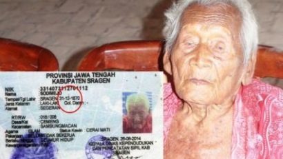 Un indonezian susține că are 145 de ani, iar cartea sa de identitate îi confirmă afirmația