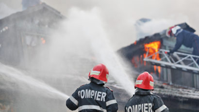 Intervenţii ale pompierilor mehedinţeni