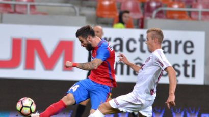 Steaua București a fost învinsă surprinzător de CFR Cluj