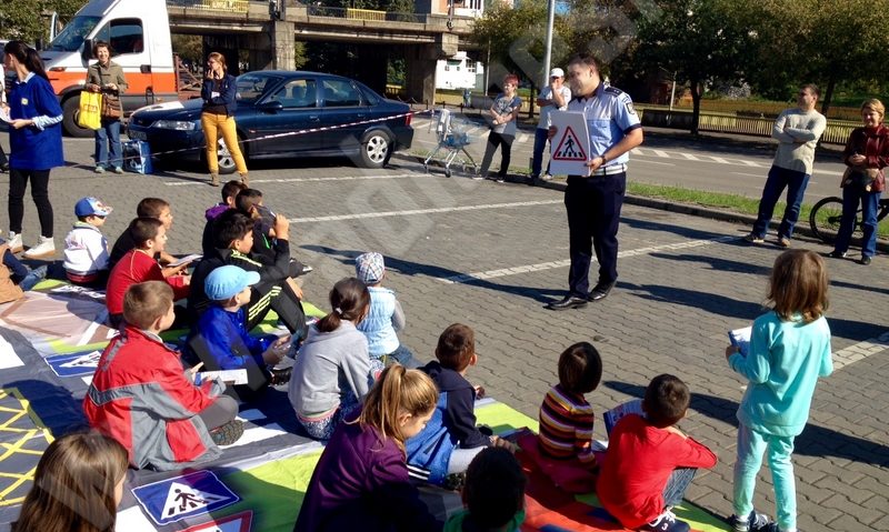 [FOTO-AUDIO] Verde la educație pentru circulație