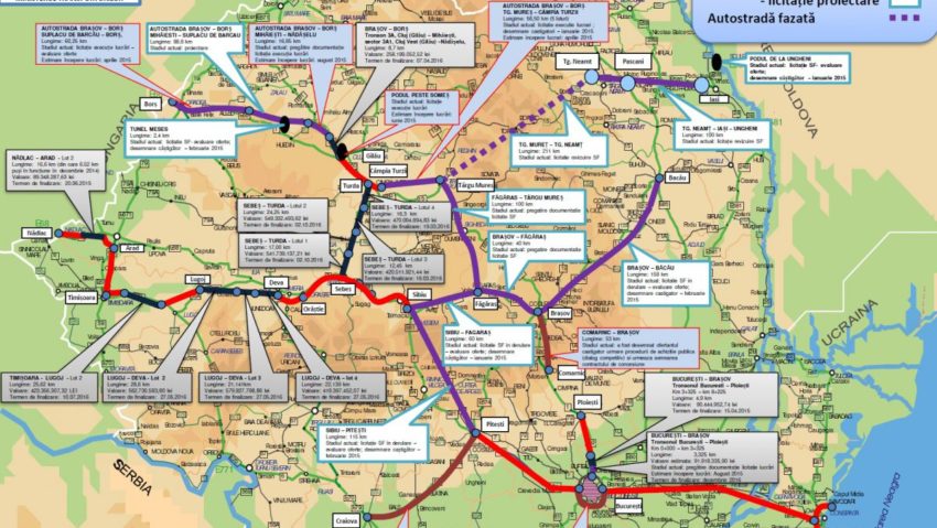 Banatul este şi nu prea inclus în „BIBLIA” drumurilor şi autostrăzilor din România