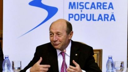 Preşedintele PMP, Traian Băsescu, nu respinge ideea de a candida la alegerile parlamentare