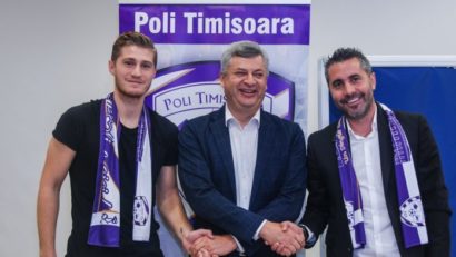 Adrian Neaga, noul manager sportiv al clubului ACS Poli Timișoara