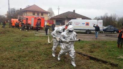 [VIDEO-FOTO] Accident feroviar în zona Caransebeș. Un tren a deraiat