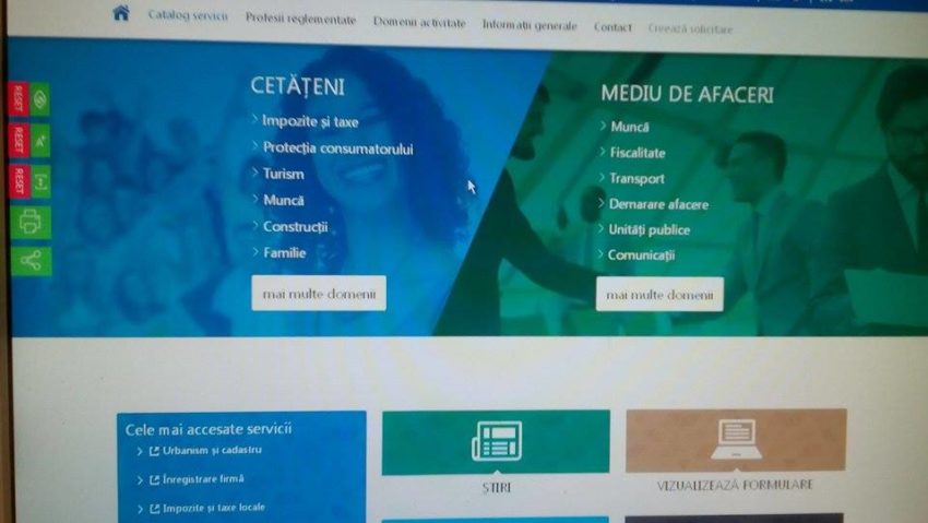 Reducerea birocraţiei: un singur site pentru formulare şi acte aferente tuturor serviciilor publice