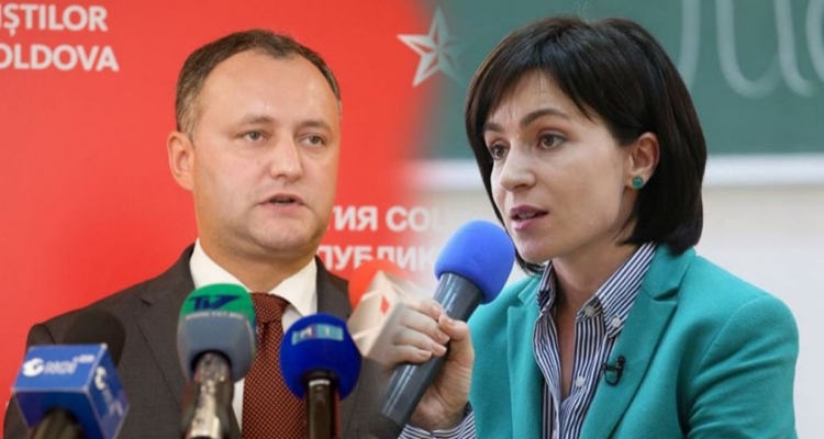 Lupta din Republica Moldova merge în turul II: Igor Dodon vs. Maia Sandu